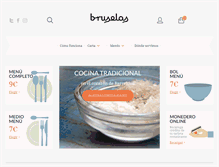 Tablet Screenshot of granjabruselas.com